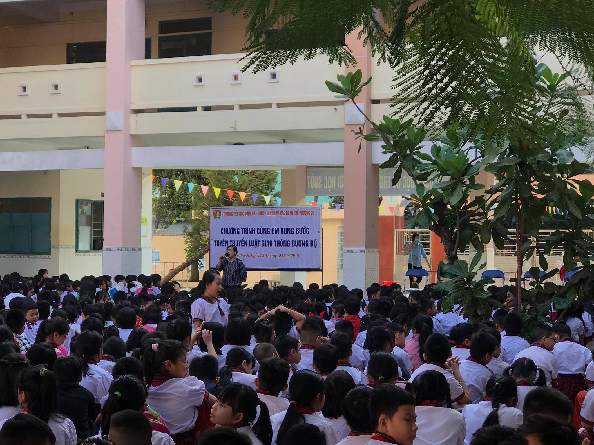 Luật Giao thông đường bộ. Trường Tiểu học ĐĐ