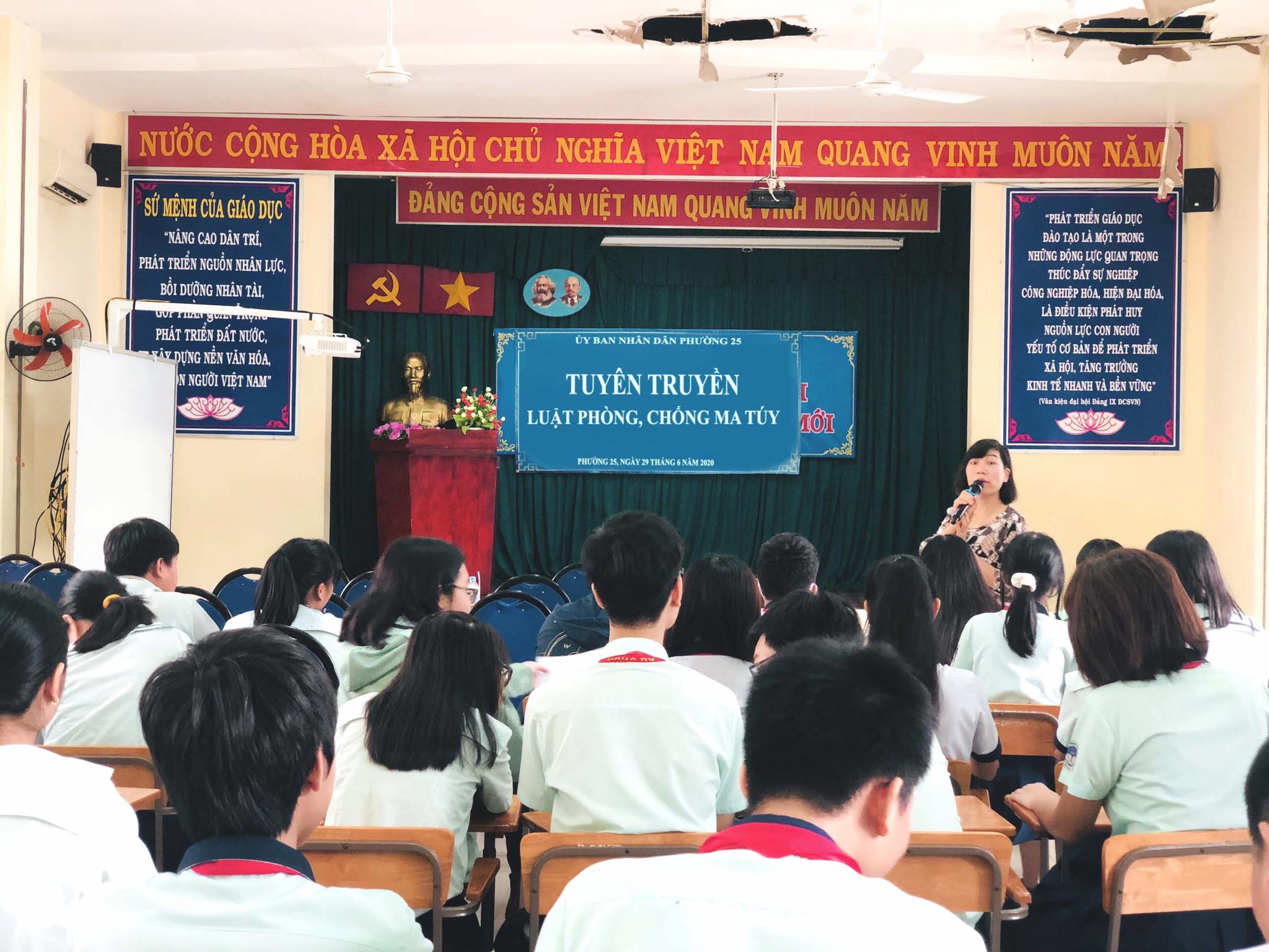 Luật phòng chống ma túy trường Trung học cơ sở Đống Đa