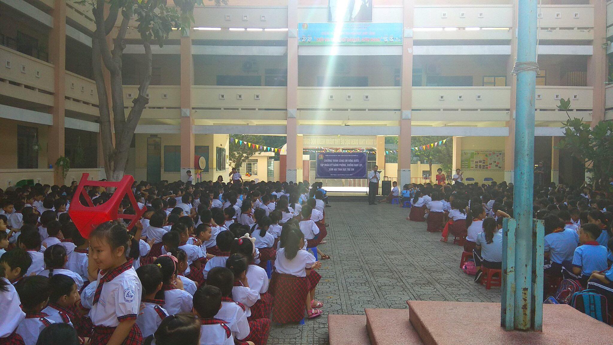 Tập huấn kỹ năng xâm hại tình dục trẻ em tiểu học 